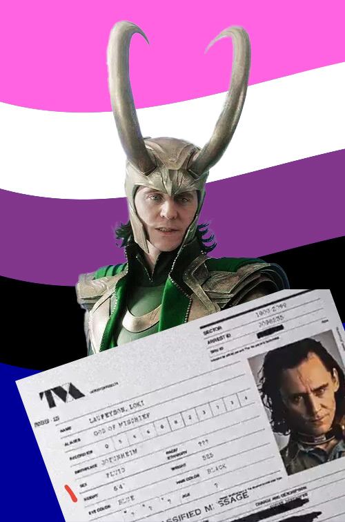 Loki is genderfluid